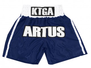 Personlig Boxningsshorts : KNBXCUST-2042-Marin 